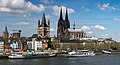 * Nomination Great St. Martin Church and Cologne Cathedral seen from the Deutz Bridge --Milseburg 13:04, 4 January 2024 (UTC) * Promotion Good quality. --Cayambe 20:03, 4 January 2024 (UTC)