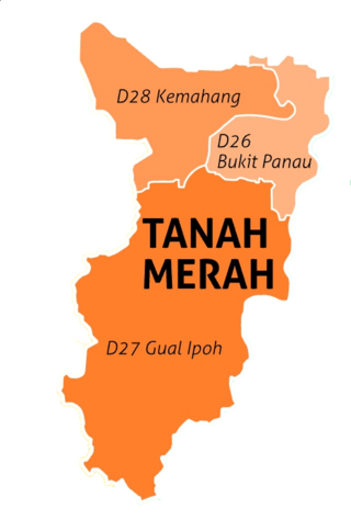 <span class="mw-page-title-main">Tanah Merah (federal constituency)</span> Federal constituency of Kelantan, Malaysia
