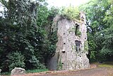 Dundanion Castle - Ballintemple Blackrock Gabus - Juli 2013.JPG