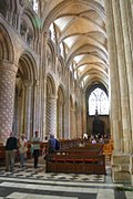 Cathédrale de Durham voûtée d'ogives