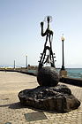 阿雷西費海邊雕塑