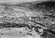 Aerial view (1956) ETH-BIB-Frenkendorf-LBS H1-019266.tif