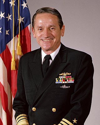 <span class="mw-page-title-main">Edward A. Burkhalter</span> United States admiral (1928–2020)