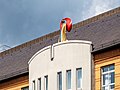 * Nomination Guardian angel (Ingeborg Prinzessin, 2018) on the building of the Sparkasse bank in Eckernförde, Schleswig-Holstein, Germany --XRay 05:19, 25 June 2023 (UTC) * Promotion  Support Good quality. --Tournasol7 05:25, 25 June 2023 (UTC)