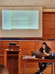 Сара в Edu Wiki Camp 2022