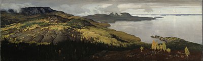 Autumn Landscape of Lake Pielisjärvi, 1899 (fi)