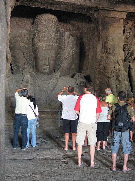 File:Elephanta tourists.jpg