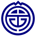 Emblem of Yamaoka, Gifu (1955–2004).svg