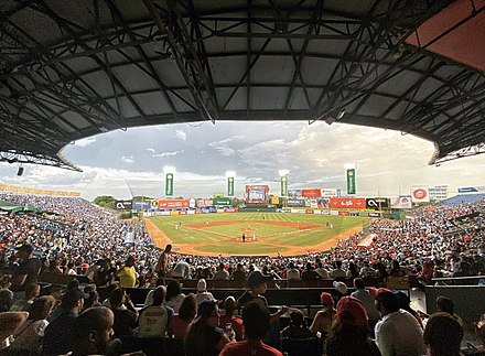 Estadio Quisqueya baseball stadium in Santo Domingo