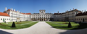 Esterházy Palace, Fertőd, Győr-Moson-Sopron County, Hungary. Author: Szvitek Péter