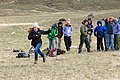 Expedition Yellowstone group playing "Run and Scream," a Blackeet game (46975527474).jpg