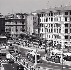 Piazzale Flaminio nel 2000