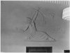 FWA-PBA-Paintings and Sculptures for Public Buildings-bas relief of classical woman archer with words over land and... - NARA - 195800.tif