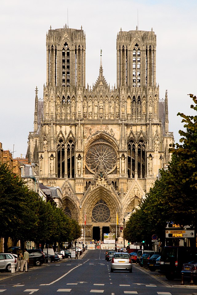 Cathédrale Notre-Dame, à Reims