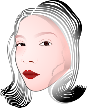 Face of woman icon.svg