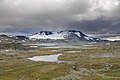 Fannaråki & Fannaråkbreen from the northeast, 2011 August.jpg