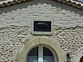 Cochon ornant la façade de la ferme de Paillerols, ancien prieuré de Boscodon