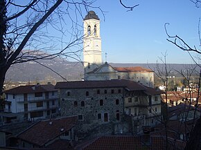 Fiorano Canavese Panorama Chiesa.JPG