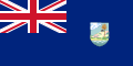 Bandera colonial de Antigua y Barbuda (1962-1967)