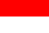 Indonesien - Flagga