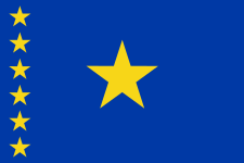 Flag of Congo-Léopoldville (1960–1963)