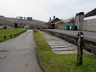 <span class="mw-page-title-main">Cymmer Afan railway station</span> Disused railway station in Cymmer, Neath Port Talbot