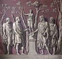 Francis Hayman (1708-1776) - The Emperor Constantine Sacrificing to Diana (from the Arch of Constantine) - 355563 - National Trust.jpg