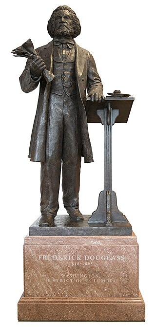 <span class="mw-page-title-main">Statue of Frederick Douglass (U.S. Capitol)</span> Statue in Washington, D.C., U.S.