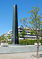 Deutsch: Denkmal für die Zeppelin-Luftschiffe in Form eines Ankermasts, Friedrichshafen, Bodenseekreis, Baden-Württemberg, Deutschland English: Airship Zeppelin monument, Friedrichshafen, district Bodenseekreis, Baden-Württemberg, Germany The photographical reproduction of this work is covered under the article § 59 of the German copyright law, which states that "It shall be permissible to reproduce, by painting, drawing, photography or cinematography, works which are permanently located on public ways, streets or places and to distribute and publicly communicate such copies. For works of architecture, this provision shall be applicable only to the external appearance." As with all other “limits of copyright by legally permitted uses”, no changes to the actual work are permitted under § 62 of the German copyright law (UrhG). See Commons:Copyright rules by territory/Germany#Freedom of panorama for more information. العربية ∙ Deutsch ∙ English ∙ Esperanto ∙ español ∙ français ∙ 한국어 ∙ македонски ∙ português ∙ português do Brasil ∙ русский ∙ українська ∙ 中文 ∙ 中文（简体） ∙ 中文（繁體） ∙ +/−