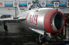 Front view of LIM 6bis Fresco in Polish service; MAPS air museum, North Canton, Ohio. Front view LIM 6bis Fresco.jpg