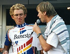 Gérard Rué at the Criterium Lèves 1993