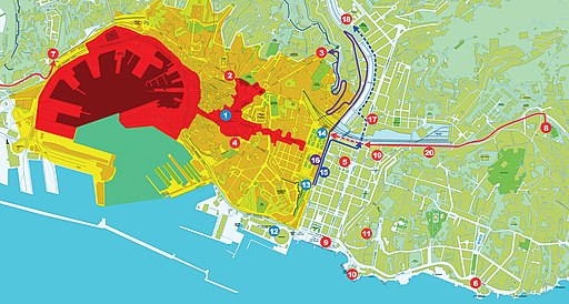 G8 genova map