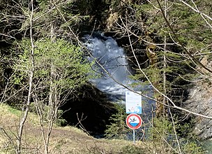 Obernach (Wasserfall Obernachkanal)