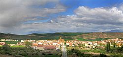 Skyline of Galilea (La Rioja)