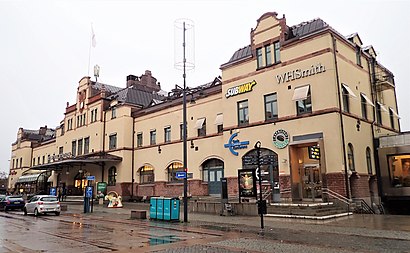 Vägbeskrivningar till Gävle Central med kollektivtrafik