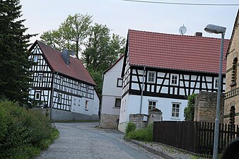 Gebäudeensemble in Nischwitz