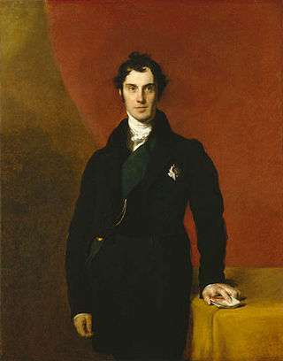 <i>Portrait of Lord Aberdeen</i> Painting by Thomas Lawrence