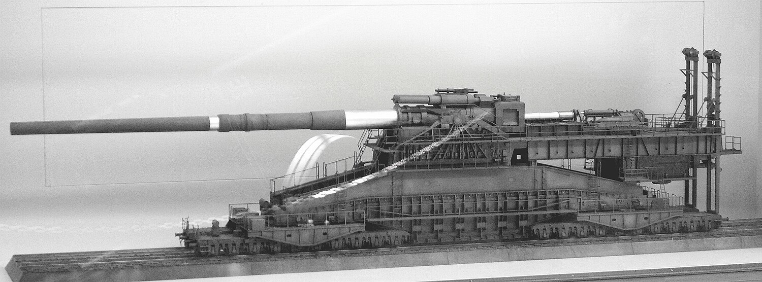 800mm SCHWERER GUSTAV Gun on an ASU-57 😱😱😱 