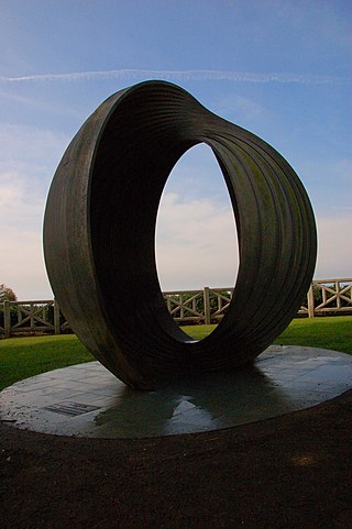 <i>Gestation III</i> Wooden sculpture in Santa Monica, California, U.S.