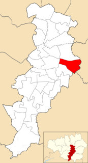 <span class="mw-page-title-main">Gorton and Abbey Hey (ward)</span> Electoral ward in England