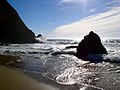 Gray Whale Cove State Beach, California