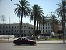 Al Saaha Alkhadhraa (The Green Square), located in the city centre is mostly landscaped with palm trees as is much of Tripoli.