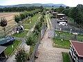 Vista del Grenzmuseum Schifflersgrund, in Turingia