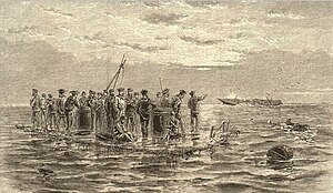HMS Reynard (1848) Pratas Adası'nda mahvoldu.jpg