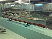 HMS Veteran model