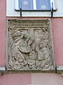 Relief an Außenmauer