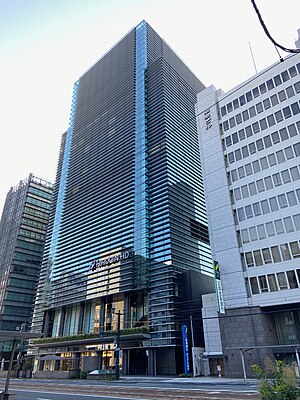 ひろぎんホールディングス本社ビル（広島銀行本店） （2021年5月撮影）