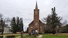 Holy Cross Catholic Church Holy Cross Catholic Church, North Prairie, Minnesota.jpg