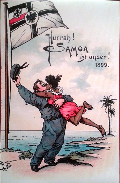 File:Hurrah! Samoa ist unser! 1899.jpg