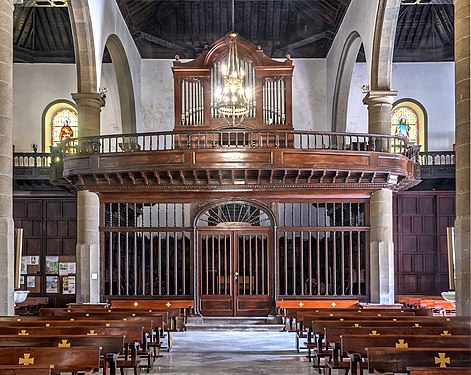 Iglesia de Nuestra Señora de la Peña de Francia Puerto de la Cruz, Tenerife Organ loft